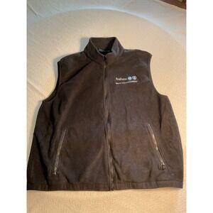 Anthem Health Care Management Fleece Vest Zip Front Pockets Mens XL